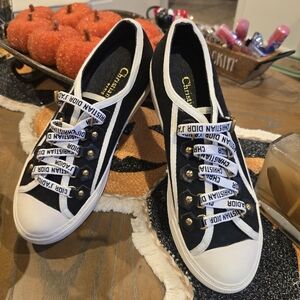 Dior Black and White Sneakers